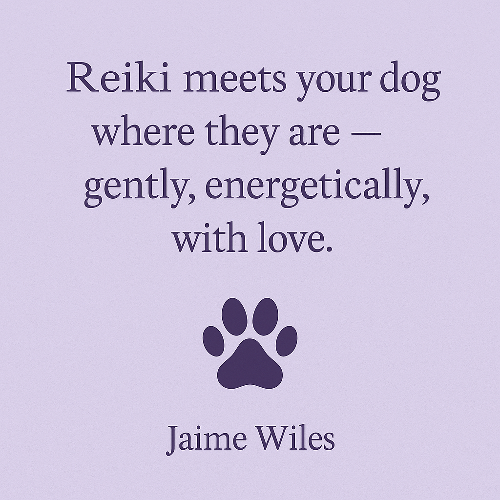 Reiki for Dogs: How Distance Healing Can Help Your Pet Relax and Recover - Jaime Wiles