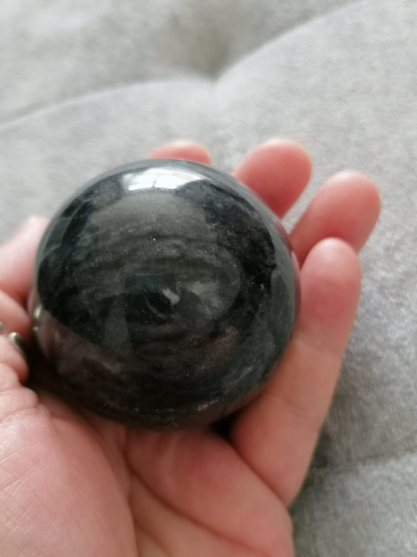 Blue Quartz Sphere