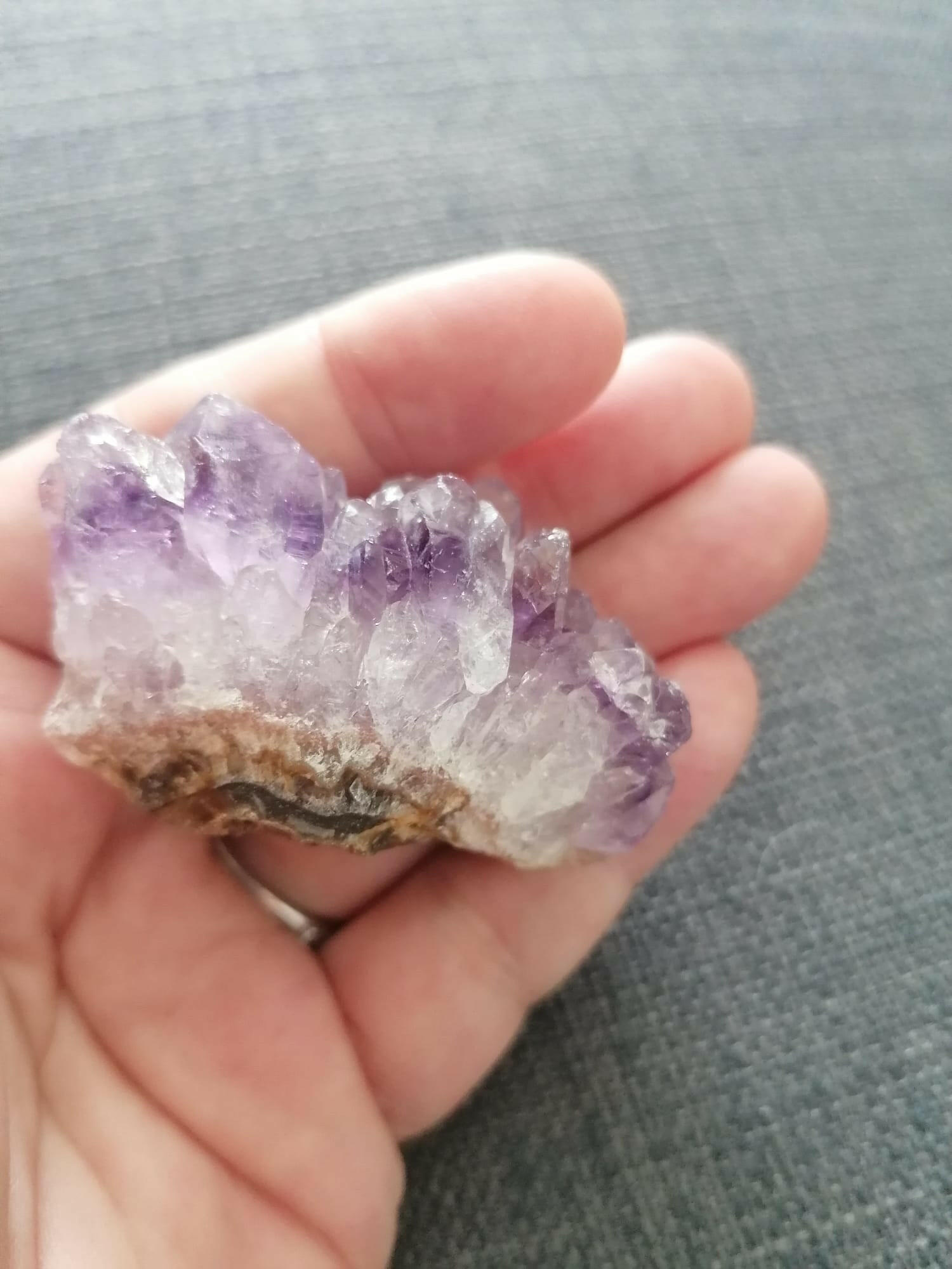 Mini Amethyst Cluster.